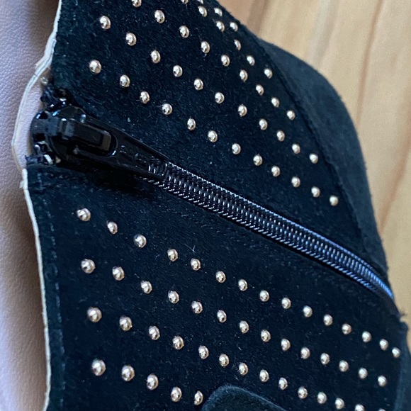 ZARA SUEDE ANKLE KITTEN HEEL BOOTS :D - Picture 9 of 16